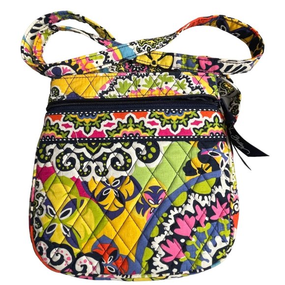 Vera Bradley Rio Pattern - Bright, Floral, Crossbody or Shoulder Bag Springtime - Picture 1 of 7